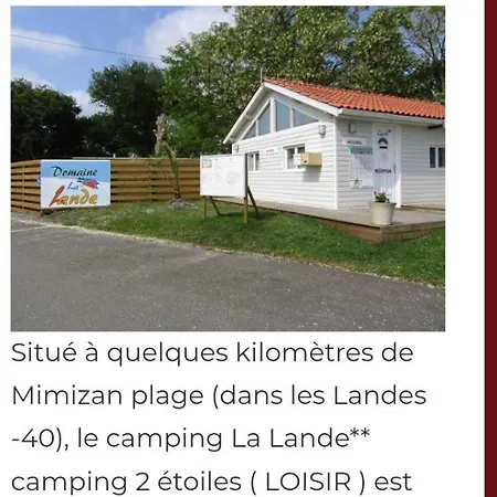 Mobilhomemimizan キャンプ場 Mimizan-Plage
